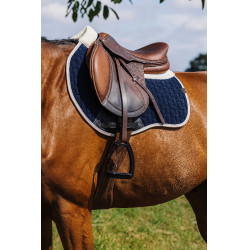 Satteldecke Equithème Dinard Marine Marineblau Satteldecke Equithème Dinard Marine Marineblau