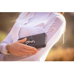 Brieftasche Pénélope Vittoria Schwarz