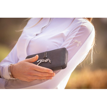 Brieftasche Pénélope Vittoria Schwarz