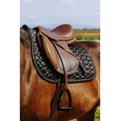 Satteldecke Equithème Pretty Schwarz Satteldecke Equithème Pretty Schwarz