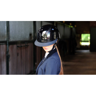 Abnehmbarer Besatz für Lami-Cell Glossy Helm Schwarz Abnehmbarer Besatz für Lami-Cell Glossy Helm Schwarz