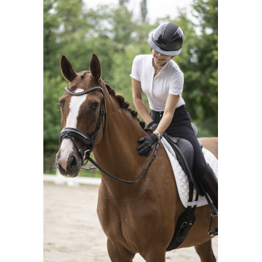 Abnehmbarer Besatz für Lami-Cell Glitter Helm Schwarz