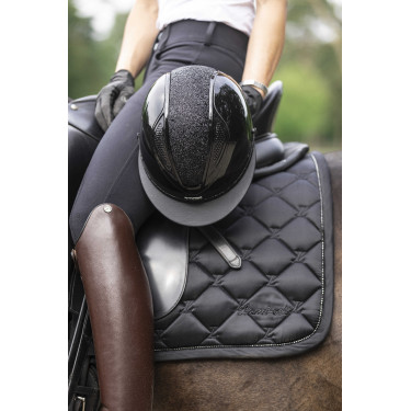 Abnehmbarer Besatz für Lami-Cell Glitter Helm Schwarz