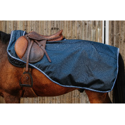 Abschwitzdecke Riding World Eco 600D Marine Marineblau Abschwitzdecke Riding World Eco 600D Marine Marineblau