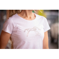 T-Shirt Pénélope Iconic Strass Schwarz