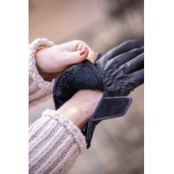 Handschuhe Eden by Pénélope Lyoni Schwarz