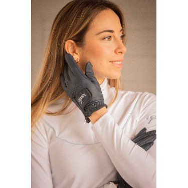 Handschuhe Eden by Pénélope Lyoni Marine Marineblau