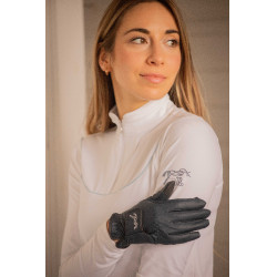 Reithandschuhe Pénélope Lyoni Marine Marineblau