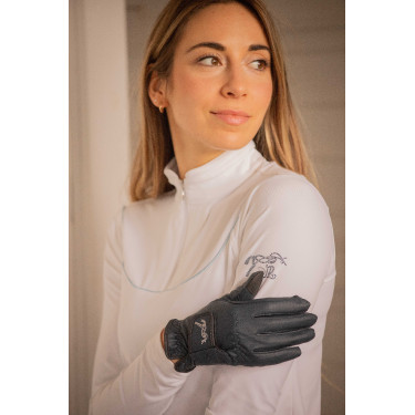 Reithandschuhe Pénélope Lyoni Marine Marineblau