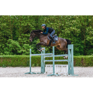 Beheizbare Weste Equithème Charlie Schwarz