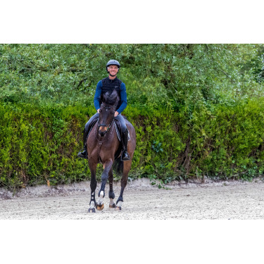 Beheizbare Weste Equithème Charlie Schwarz