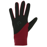 Equithème Knit Digital Handschuhe Schwarz / Pflaume