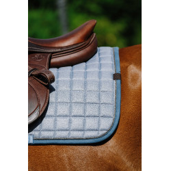 Satteldecke Equithème Chic Blau