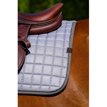 Satteldecke Equithème Chic Grau Satteldecke Equithème Chic Grau