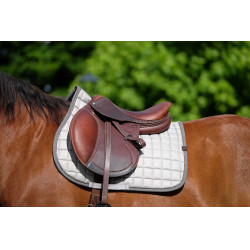 Satteldecke Equithème Chic Hellgrau Satteldecke Equithème Chic Hellgrau