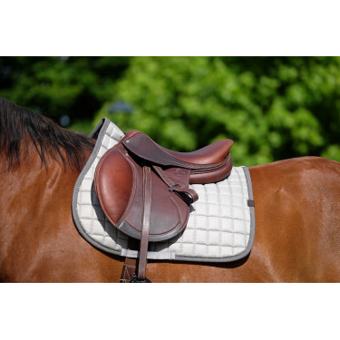 Satteldecke Equithème Chic Hellgrau Satteldecke Equithème Chic Hellgrau
