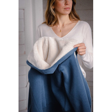 Pullover Pénélope Tressy Denim Blau