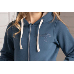 Pullover Pénélope Tressy Denim Blau