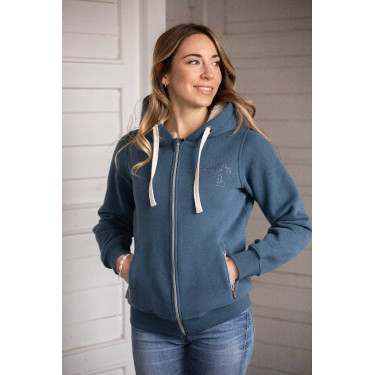 Pullover Pénélope Tressy Denim Blau