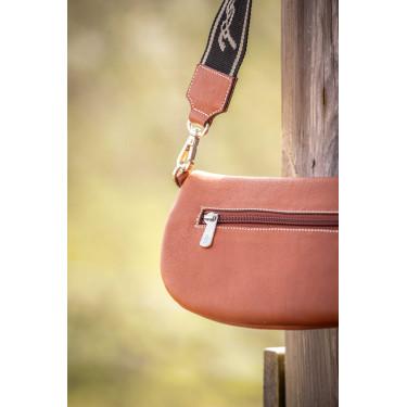 Gürteltasche Pénélope Smile Cognac Braun