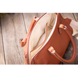 Handtasche Pénélope Maëlys PM Cognac Braun