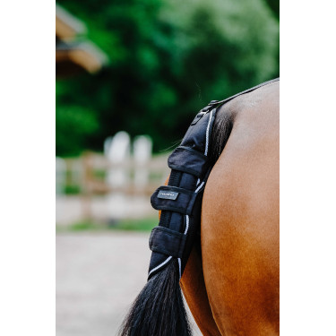 Schweifschoner Equithème Tyrex 600D Schwarz Schweifschoner Equithème Tyrex 600D Schwarz