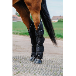 Transportgamaschen Equithème Tyrex 600D Schwarz