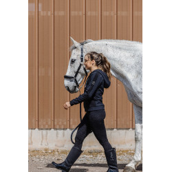 Reitleggings Equithème Acacia Schwarz