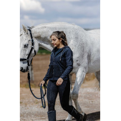 Reitleggings Equithème Acacia Schwarz