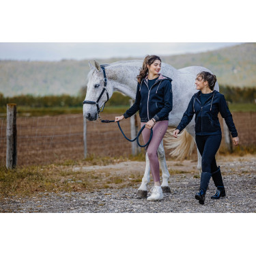 Reitleggings Equithème Acacia Schwarz