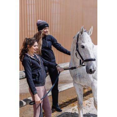 Reitleggings Equithème Acacia Schwarz