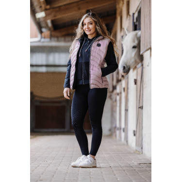 Reitleggings Equithème Acacia Schwarz