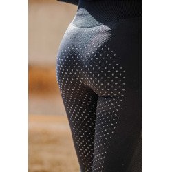 Reitleggings Equithème Acacia Schwarz