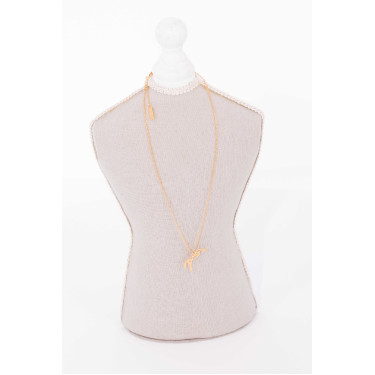 Halskette Pénélope Angèle Goldfarben