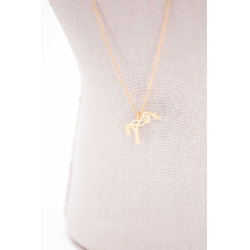 Halskette Pénélope Angèle Goldfarben