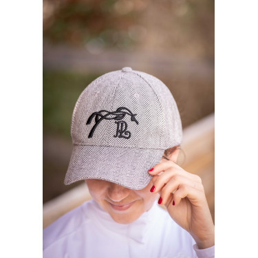 Penelope Naomi Chevron Kappe Schwarz