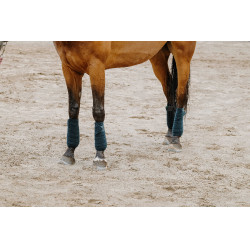 Equithème Polo-Bandagen im 4er-Set Dunkelgrün Gr&uuml;n