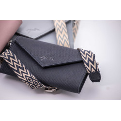 Pochette Pénélope New Phone Pocket perforiert Marine Marineblau Pochette Pénélope New Phone Pocket perforiert Marine Marineblau