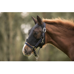 Fliegenmaske Lami-Cell Lycra Schwarz