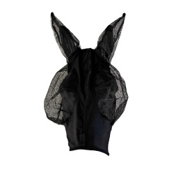 Fliegenmaske Lami-Cell Lycra Schwarz