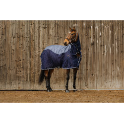 Unisex-Hemd Equithème Marineblau Unisex-Hemd Equithème Marineblau