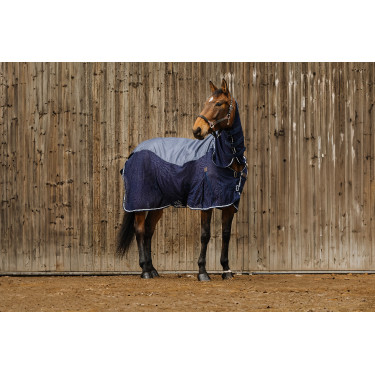 Unisex-Hemd Equithème Marineblau Unisex-Hemd Equithème Marineblau