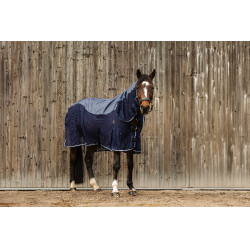 Unisex-Hemd Equithème Marineblau Unisex-Hemd Equithème Marineblau