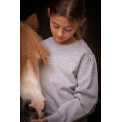 Sweat Pénélope Cassou Meliertes Grau