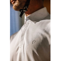 Polo Mesh Equithème Edy Weiß Wei&szlig;
