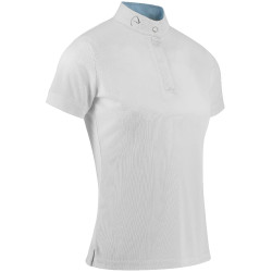 Polo Mesh Equithème Betty Weiß Wei&szlig;