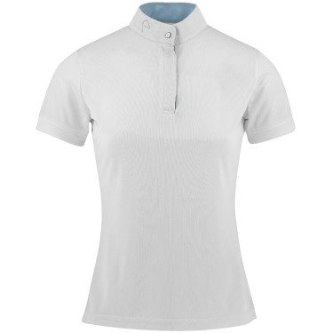 Polo Mesh Equithème Betty Weiß Wei&szlig;