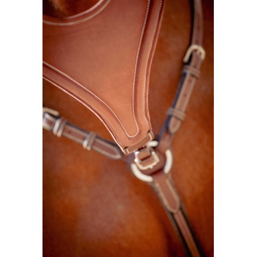 Martingalschieber Pénélope Bip Plain Elastisch Haselnuss Braun Martingalschieber Pénélope Bip Plain Elastisch Haselnuss Braun