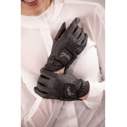 Pisma Strass Handschuhe Pénélope Schwarz Pisma Strass Handschuhe Pénélope Schwarz