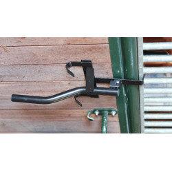 Tragbarer Sattelhalter Hippotonic Schwarz